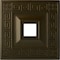Ekena Millwork Eris Ceiling Medallion (Fits Canopies up to 9 7/8"), 18"W x 18"H x 3 1/2"ID x 1 1/8"P, Green Gold CM18ERGGS - alternate 1